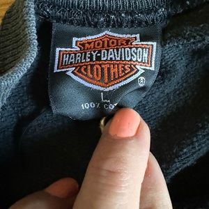 1993 vintage Bugs & Yosemite Harley Davidson crewneck